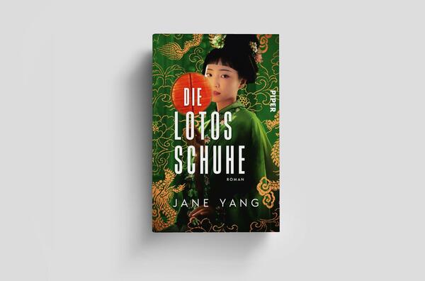 Außenansicht des Buches „Die Lotosschuhe“