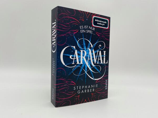 Innenansicht des Buches „Caraval“