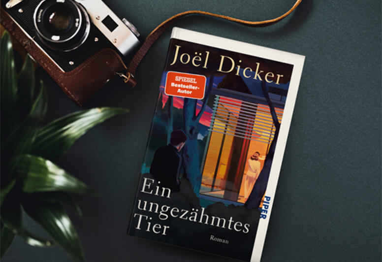 Cover des Buches 'Ein ungezähmtes Tier' von Joël Dicker 