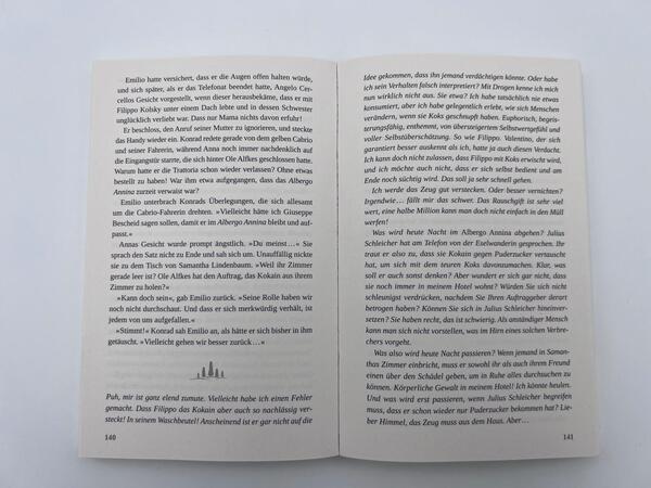 Innenansicht des Buches „Lügen haben lange Ohren“