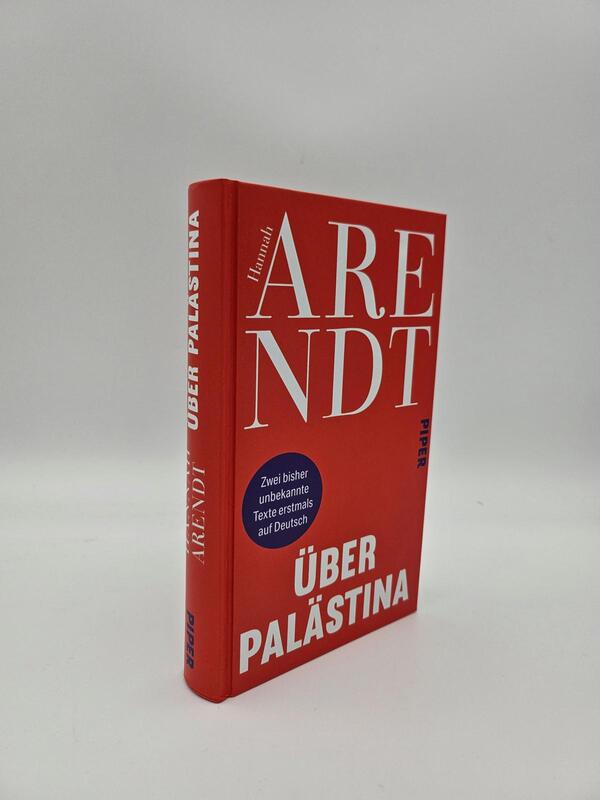 Außenansicht des Buches „Über Palästina“