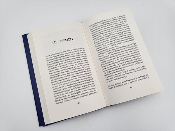 Innenansicht des Buches „Prägung“