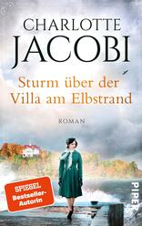 Sturm über der Villa am Elbstrand