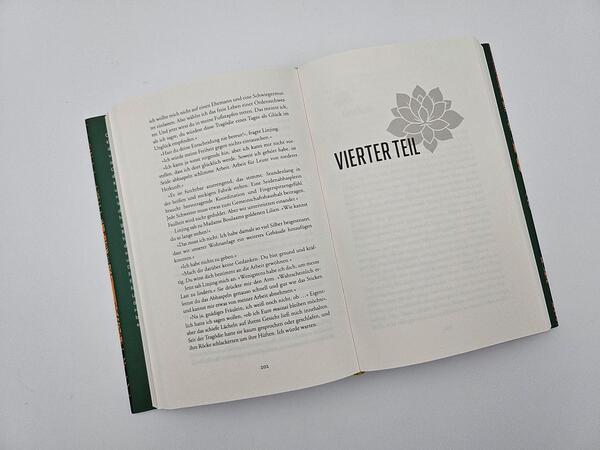 Außenansicht des Buches „Die Lotosschuhe“