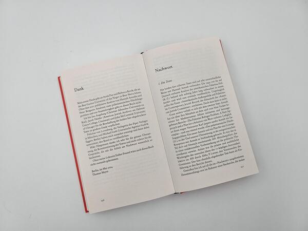 Außenansicht des Buches „Über Palästina“