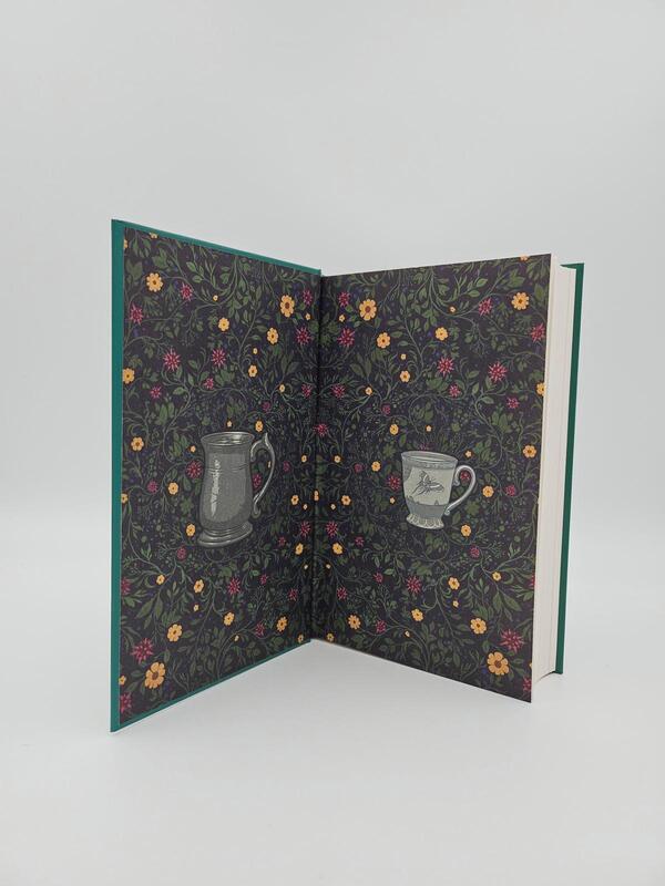 Innenansicht des Buches „Weit über der smaragdgrünen See“