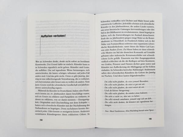 Innenansicht des Buches „Gebrauchsanweisung für Schweden“