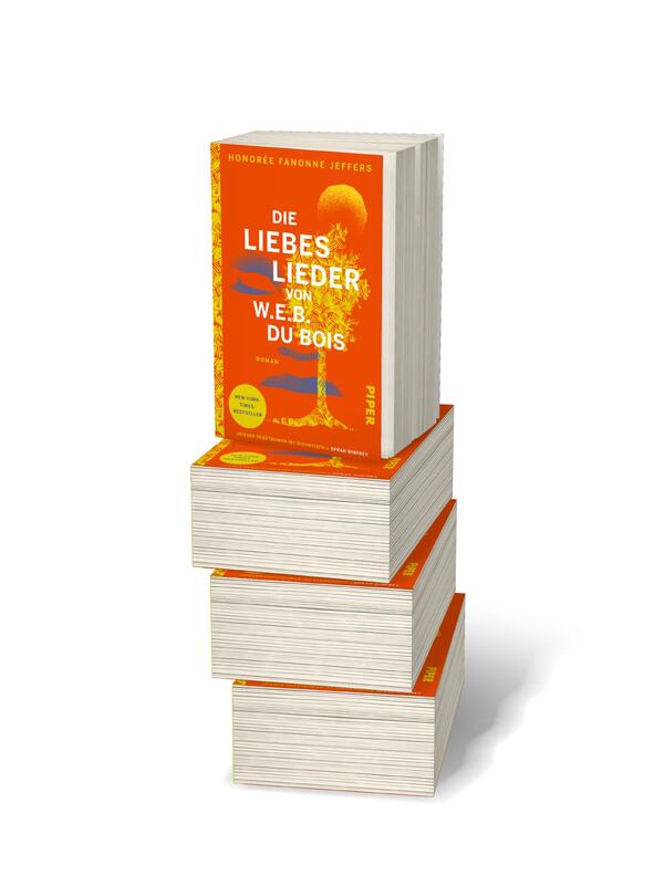 Bücherstapel des Buches „Die Liebeslieder von W.E.B. Du Bois“