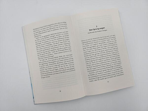 Außenansicht des Buches „The Big Leap“