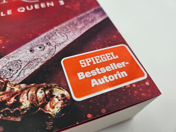 Innenansicht des Buches „Die Splitterklinge“