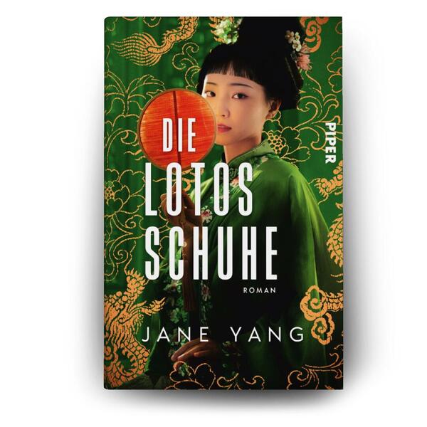 Außenansicht des Buches „Die Lotosschuhe“