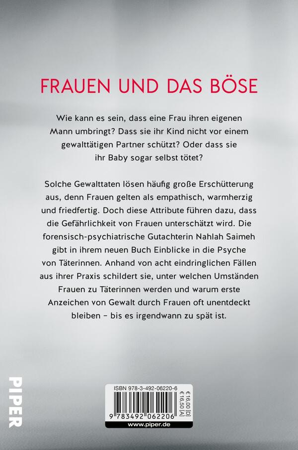 Rückansicht des Buches „Grausame Frauen“