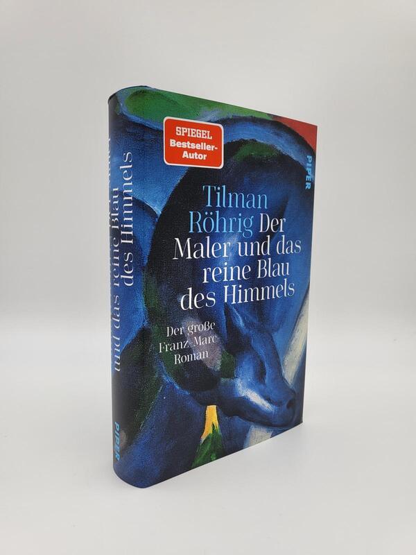 Innenansicht des Buches „Der Maler und das reine Blau des Himmels“
