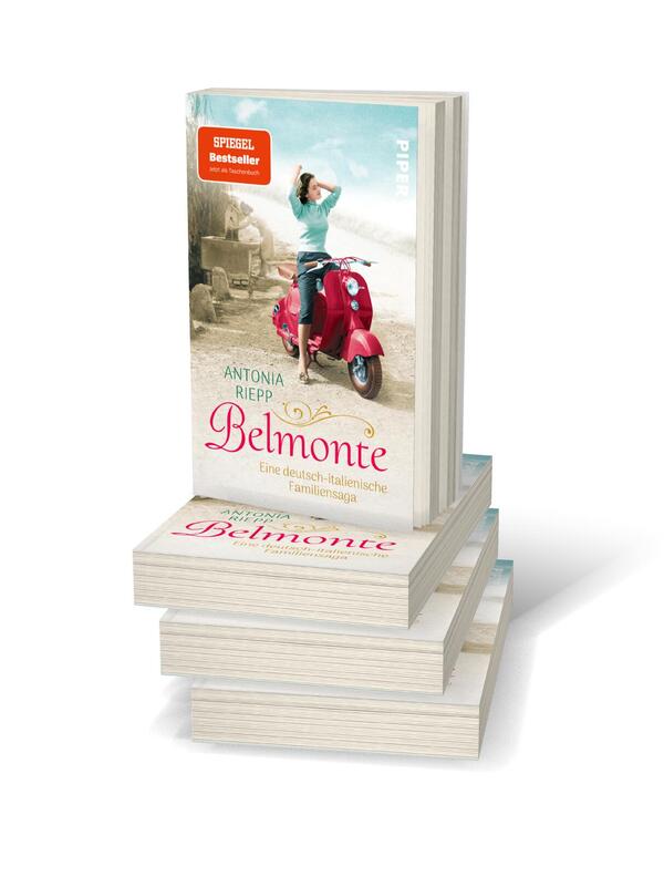 Bücherstapel des Buches „Belmonte“