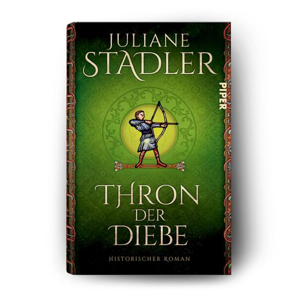 Außenansicht des Buches „Thron der Diebe“