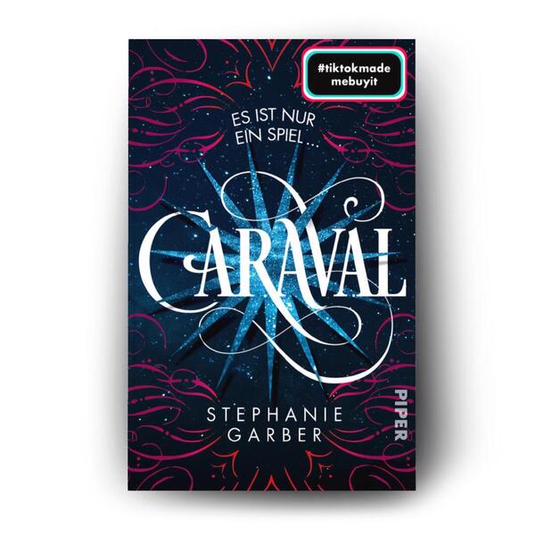 Außenansicht des Buches „Caraval“