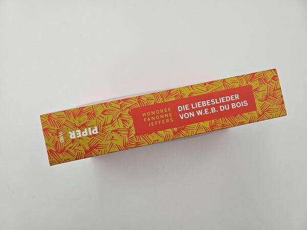 Innenansicht des Buches „Die Liebeslieder von W.E.B. Du Bois“