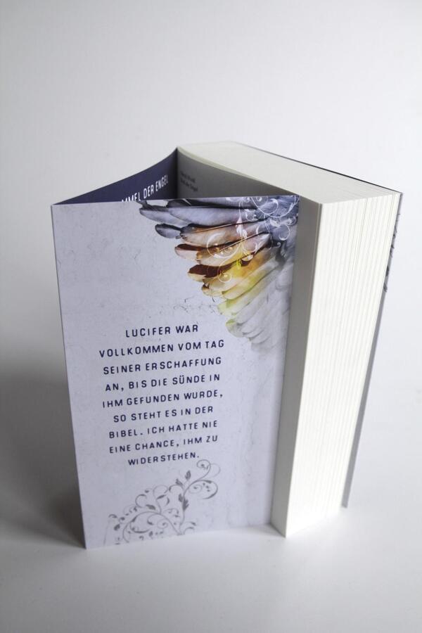 Innenansicht des Buches „Buch der Engel“