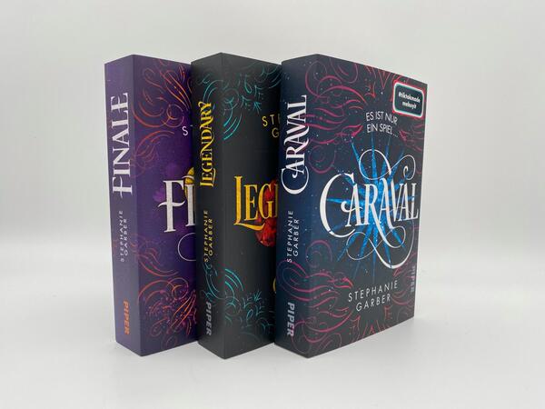 Innenansicht des Buches „Caraval“