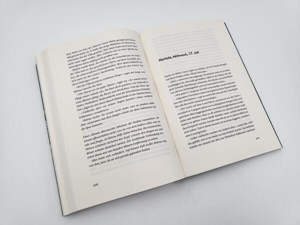 Innenansicht des Buches „Brandmal“