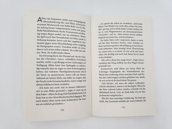 Innenansicht des Buches „Die perfekte Freundin“