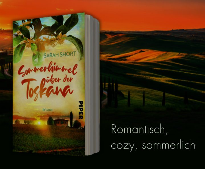 Buch „Sommerhimmel über der Toskana“