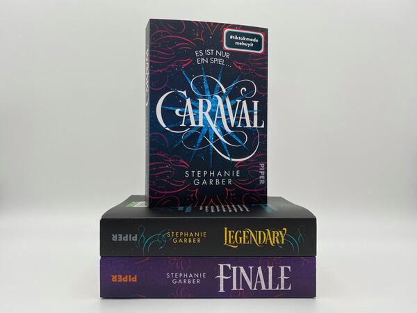 Innenansicht des Buches „Caraval“