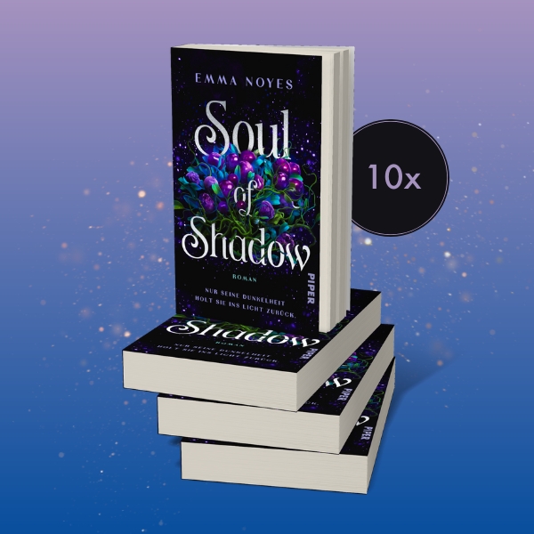 Bücherstapel von „Soul of Shadow“ von Emma Noyes